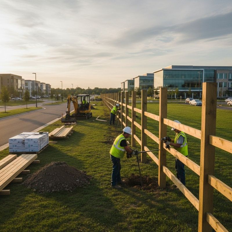 Business Fence Installation