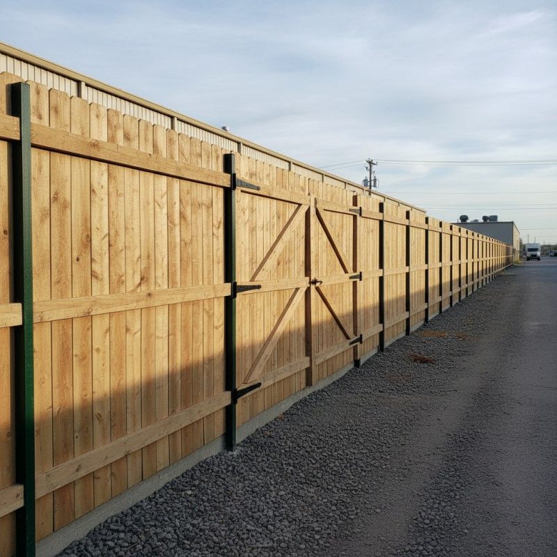 Cemetery Fence Installation