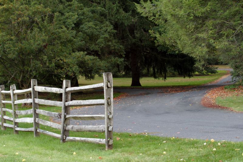 Split Rail Fence Installation